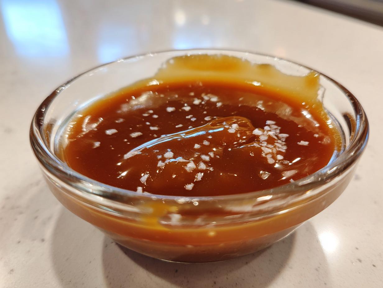 Transform Desserts: Whip Up 5-Minute Salted Caramel Sauce